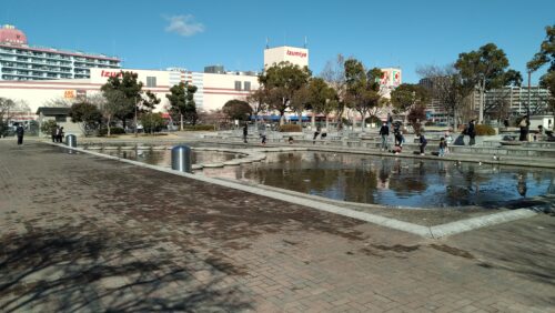 市場池公園と市場池オアシス広場