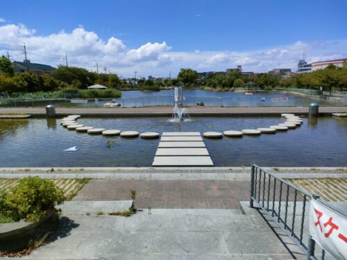 市場池公園と市場池オアシス広場